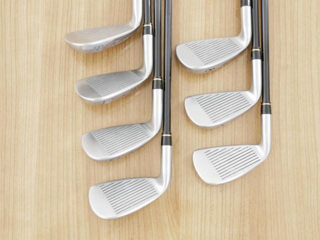 Lady club : All : ชุดเหล็ก Honma TwinMarks TM-503 มีเหล็ก 6-11,Sw (7 ชิ้น) ก้านกราไฟต์ Honma TK-353 Twin Kick Flex L (1 ดาว)