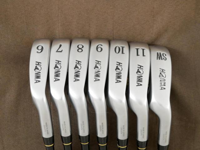 Lady club : All : ชุดเหล็ก Honma TwinMarks TM-503 มีเหล็ก 6-11,Sw (7 ชิ้น) ก้านกราไฟต์ Honma TK-353 Twin Kick Flex L (1 ดาว)