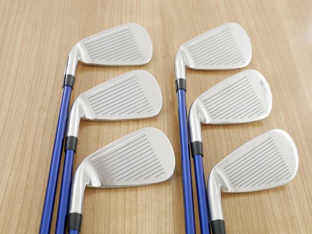 Lady club : All : ชุดเหล็ก Mizuno Efil 8 (ตีง่าย) มีเหล็ก 6-Pw,Sw (6 ชิ้น) ก้านกราไฟต์ Flex L