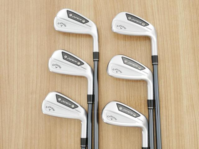 Iron set : Callaway : ชุดเหล็ก Callaway APEX Ai300 Forged (รุ่นล่าสุด ออกปี 2024) มีเหล็ก 5-Pw (6 ชิ้น) ก้านกราไฟต์ UST Mamiya RECOIL DART 6 Flex R