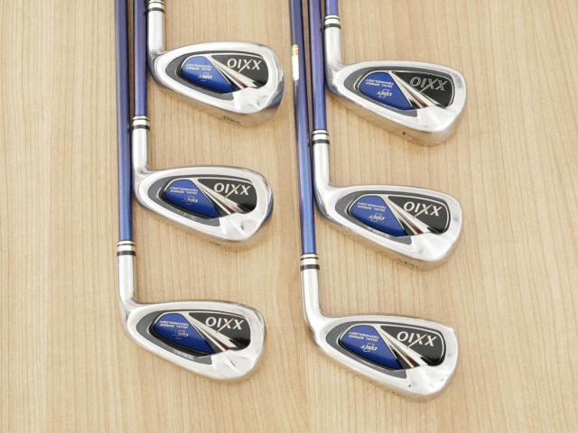 Iron set : XXIO : ชุดเหล็ก XXIO 8 (ใบใหญ่ ตีง่าย ไกล) มีเหล็ก 5-Pw (6 ชิ้น) ก้านกราไฟต์ MP-800 Flex S