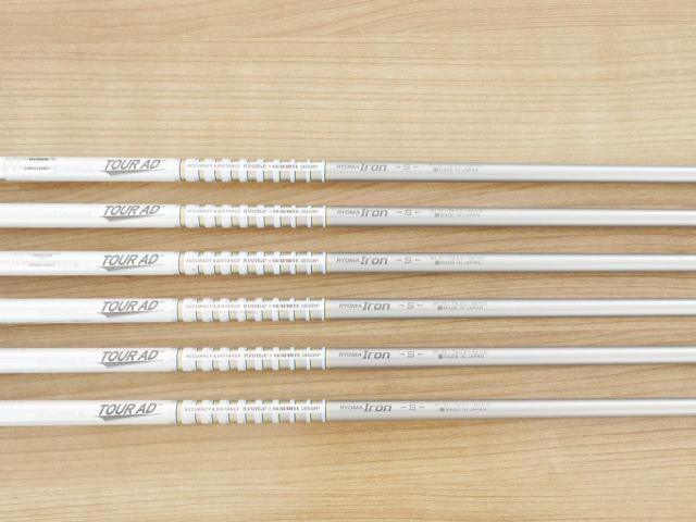 Iron set : Other Brand : ชุดเหล็ก Ryoma DSI (ตีง่ายมาก ไกลมากๆ หายากสุดๆ) มีเหล็ก 5-Pw (6 ชิ้น เหล็ก 7 ระยะเท่าเหล็ก 6 รุ่นอื่น) ก้านกราไฟต์ Tour AD Flex S