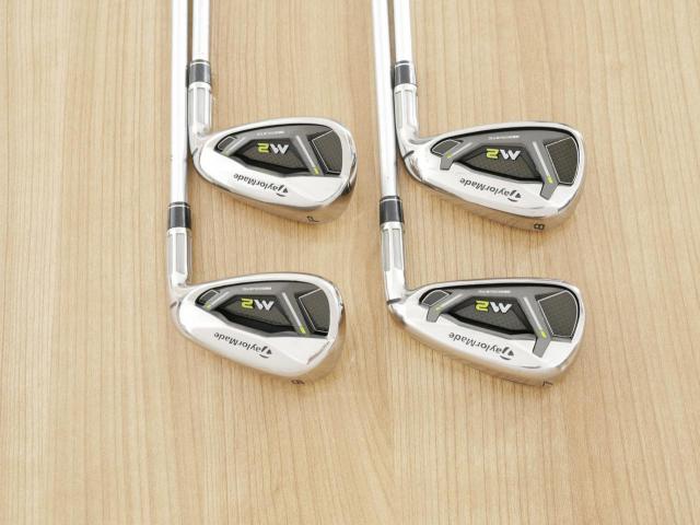 Lady club : All : ชุดเหล็ก Taylormade M2 มีเหล็ก 7-Pw, (4 ชิ้น) ก้านกราไฟต์  Flex L