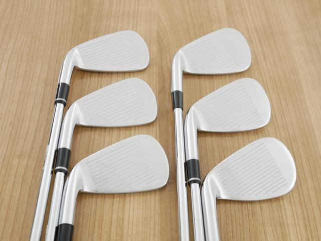 Iron set : PRGR : ชุดเหล็ก PRGR 02 Forged (ปี 2021 นุ่มมาก หายาก) มีเหล็ก 5-Pw (6 ชิ้น) ก้านเหล็ก NS Pro 85 Flex SR (M-40)