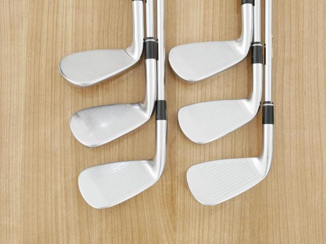 Iron set : PRGR : ชุดเหล็ก PRGR 02 Forged (ปี 2021 นุ่มมาก หายาก) มีเหล็ก 5-Pw (6 ชิ้น) ก้านเหล็ก NS Pro 85 Flex SR (M-40)