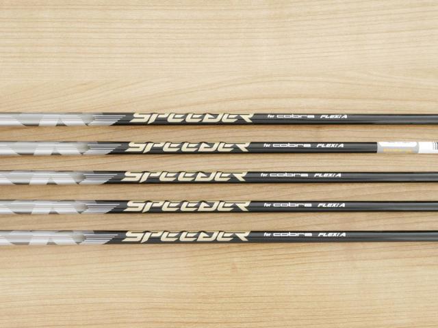 Lady club : All :  **ของใหม่ ยังไม่แกะพลาสติก** ชุดเหล็ก Cobra Darkspeed ADAPT MAX (ออกปี 2025 ตีง่าย ไกล) มีเหล็ก 7-Pw,Sw (5 ชิ้น) ก้านกราไฟต์ Fujikura Speeder Flex A (Lady)