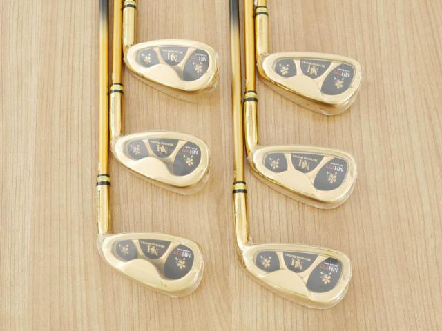 Iron set : Other Brand : **ของใหม่ ยังไม่แกะพลาสติก** ชุดเหล็ก Mutsumi Honma MH777 One Length (ใบใหญ่ ตีง่าย ไกล) มีเหล็ก 5-Pw (6 ชิ้น) ก้านกราไฟต์ Flex SR