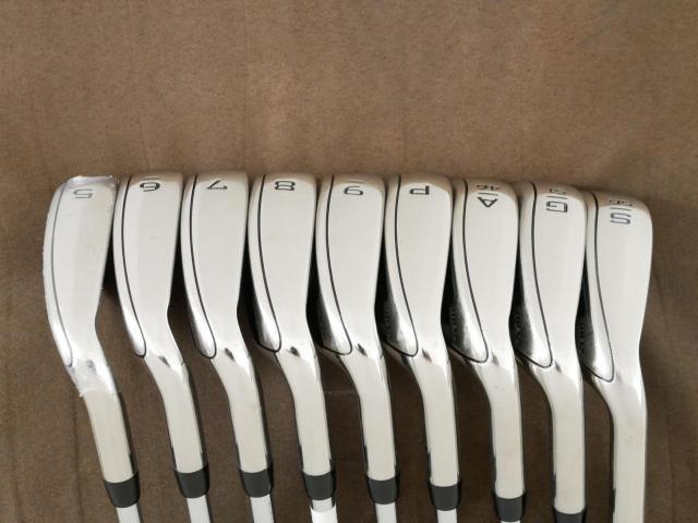 Iron set : Callaway : ชุดเหล็ก Callaway Rogue ST Max (ออกปี 2022 ตีง่าย ไกลมาก) มีเหล็ก 5-Pw,Aw,Gw,Sw (9 ชิ้น) ก้านเหล็ก Dynamic Gold 95 R300