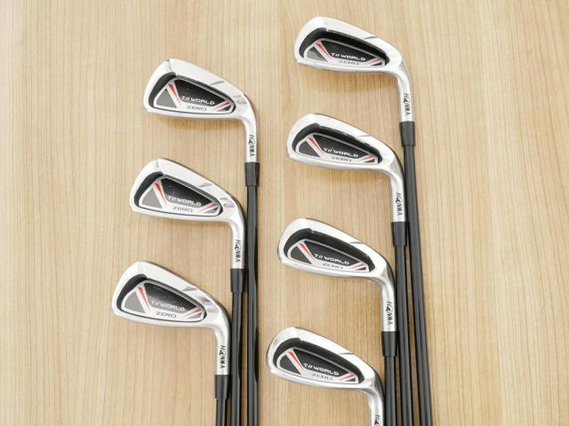 Iron set : Honma : ชุดเหล็ก Honma Tour World ZERO (ใบใหญ่ ตีง่าย ไกล) มีเหล็ก 6-10,Aw,Sw (7 ชิ้น) ก้านกราไฟต์ Flex S