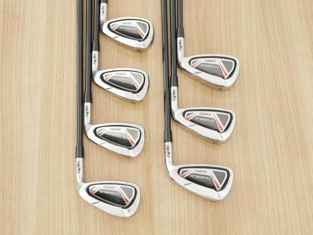 Iron set : Honma : ชุดเหล็ก Honma Tour World ZERO (ใบใหญ่ ตีง่าย ไกล) มีเหล็ก 6-10,Aw,Sw (7 ชิ้น) ก้านกราไฟต์ Flex S