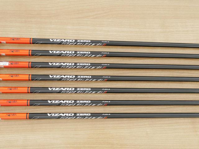 Iron set : Honma : ชุดเหล็ก Honma Tour World ZERO (ใบใหญ่ ตีง่าย ไกล) มีเหล็ก 6-10,Aw,Sw (7 ชิ้น) ก้านกราไฟต์ Flex S