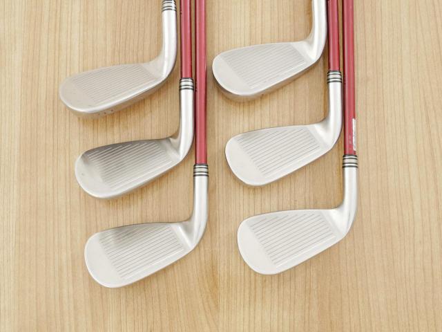 Iron set : XXIO : ชุดเหล็ก XXIO 10 Red (ปี 2019 ตีง่ายมากๆ ไกลมากๆ) มีเหล็ก 5-Pw (6 ชิ้น) ก้านกราไฟต์ MP1000 Flex SR
