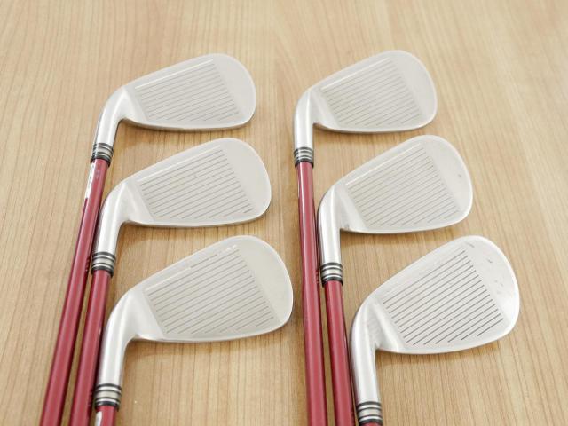 Iron set : XXIO : ชุดเหล็ก XXIO 10 Red (ปี 2019 ตีง่ายมากๆ ไกลมากๆ) มีเหล็ก 5-Pw (6 ชิ้น) ก้านกราไฟต์ MP1000 Flex SR