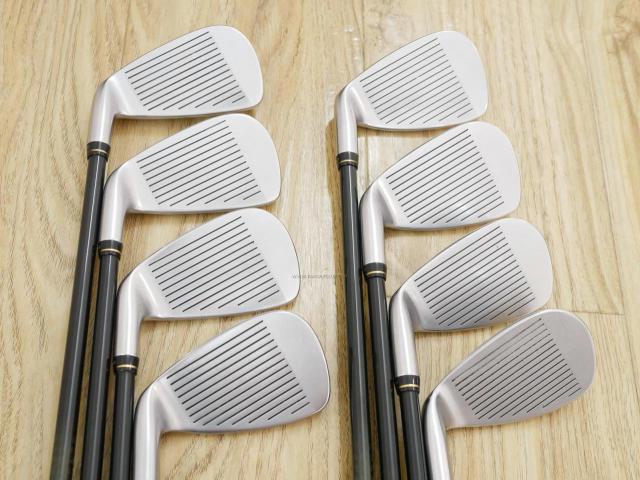 Iron set : Honma : ชุดเหล็ก Honma Beres MG702 มีเหล็ก 5-11,Sw (8 ชิ้น เทียบเท่า 4-Pw,Sw) ก้าน ARMRQ B49 FLex R (2 ดาว)