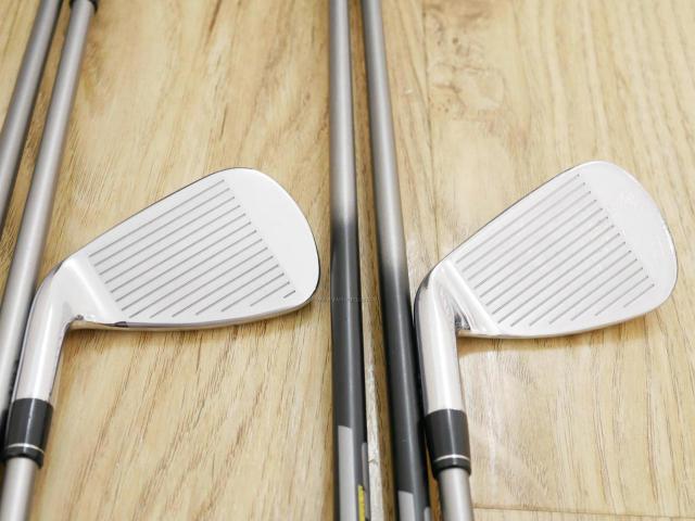 Iron set : Callaway : ชุดเหล็ก Callaway EPIC Forged Star (รุ่นท้อปสุด ปี 2020 ตีไกลกว่าปกติ 2 เบอร์) มีเหล็ก 6-Pw,Aw (6 ชิ้น) ก้านกราไฟต์ Fujikura Speeder Evolution Flex SR