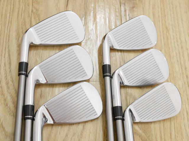 Iron set : Callaway : ชุดเหล็ก Callaway EPIC Forged Star (รุ่นท้อปสุด ปี 2020 ตีไกลกว่าปกติ 2 เบอร์) มีเหล็ก 6-Pw,Aw (6 ชิ้น) ก้านกราไฟต์ Fujikura Speeder Evolution Flex SR