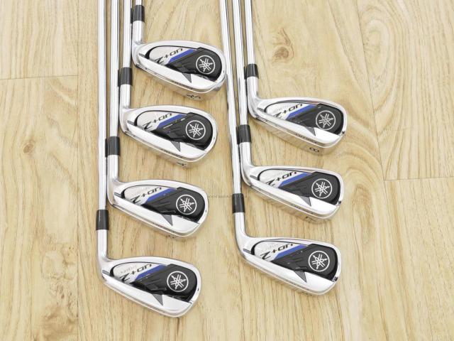 Iron set : Yamaha : ชุดเหล็ก Yamaha Inpres UD+2 (ออกปี 2021 ตีไกลที่สุด ไกลกว่าเหล็กทั่วไป 2 เบอร์ หน้าเด้ง COR 0.822) มีเหล็ก 6-Pw,Aw,As (7 ชิ้น) ก้านเหล็ก NS Pro ZELOS 7 Flex S