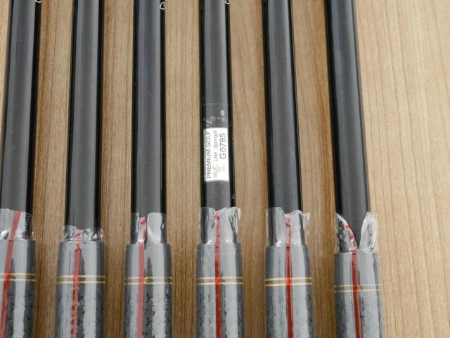Iron set : Other Brand : **ของใหม่ ยังไม่แกะพลาสติก** ชุดเหล็ก Mutsumi Honma MH777 One Length (ใบใหญ่ ตีง่าย ไกล) มีเหล็ก 5-Pw (6 ชิ้น) ก้านกราไฟต์ Flex SR