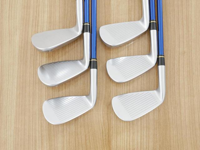 Iron set : Honma : **ก้าน 3 ดาว** ชุดเหล็ก Honma Tour World TW727P (Forged) มีเหล็ก 5-10 (6 ชิ้น) ก้านกราไฟต์ ARMRQ 8 (54) Flex R (3 ดาว)