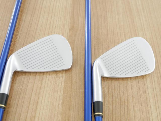 Iron set : Honma : **ก้าน 3 ดาว** ชุดเหล็ก Honma Tour World TW727P (Forged) มีเหล็ก 5-10 (6 ชิ้น) ก้านกราไฟต์ ARMRQ 8 (54) Flex R (3 ดาว)