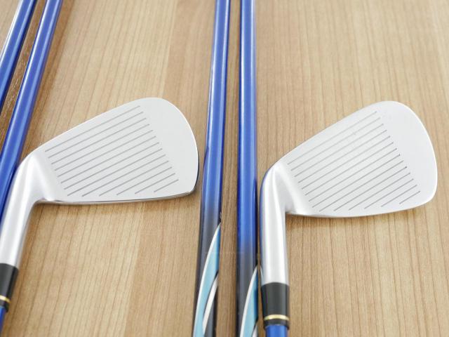 Iron set : Honma : **ก้าน 3 ดาว** ชุดเหล็ก Honma Tour World TW727P (Forged) มีเหล็ก 5-10 (6 ชิ้น) ก้านกราไฟต์ ARMRQ 8 (54) Flex R (3 ดาว)