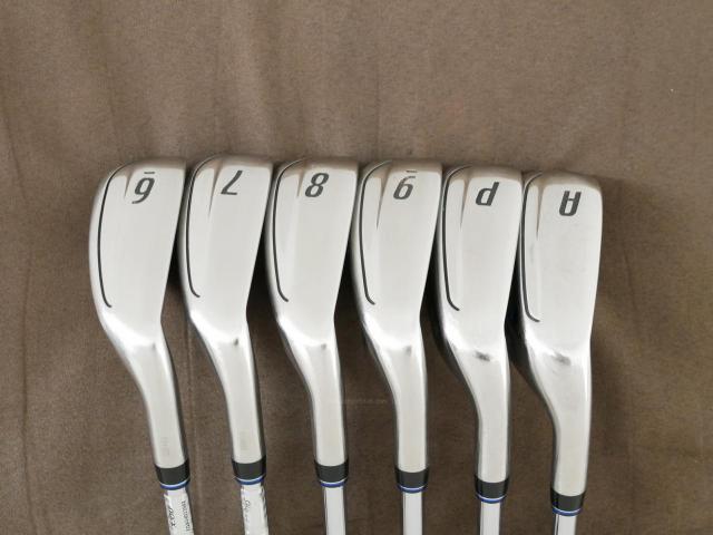 Iron set : XXIO : ชุดเหล็ก XXIO Cross 2 (ออกปี 2021 ตีไกลที่สุดของที่สุดจาก XXIO หน้าเด้งสุดๆ) มีเหล็ก 6-Pw,Aw (6 ชิ้น ตีไกลกว่าปกติ 2 เบอร์) ก้านเหล็ก NS Pro 860 DST Flex R