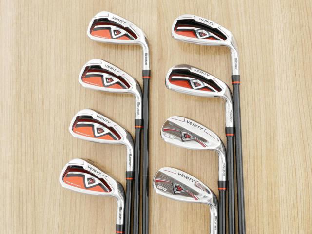 Iron set : Maruman : ชุดเหล็ก Maruman Red-V II (ใบใหญ่ ตีง่าย ไกล) มีเหล็ก 5-Pw,Aw,Sw (8 ชิ้น) ก้านกราไฟต์ Flex R