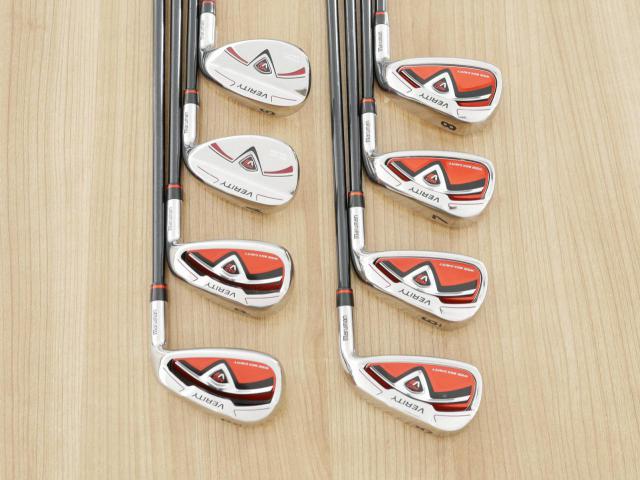 Iron set : Maruman : ชุดเหล็ก Maruman Red-V II (ใบใหญ่ ตีง่าย ไกล) มีเหล็ก 5-Pw,Aw,Sw (8 ชิ้น) ก้านกราไฟต์ Flex R