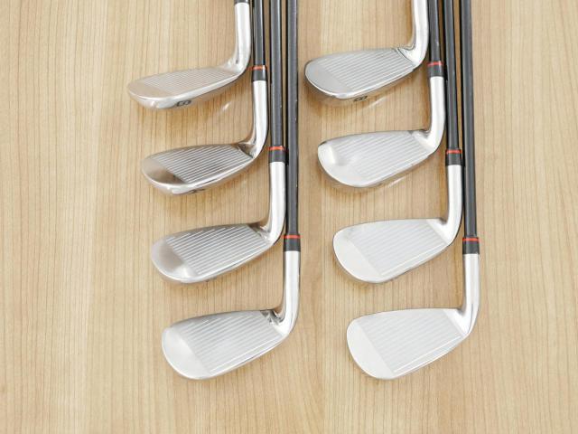 Iron set : Maruman : ชุดเหล็ก Maruman Red-V II (ใบใหญ่ ตีง่าย ไกล) มีเหล็ก 5-Pw,Aw,Sw (8 ชิ้น) ก้านกราไฟต์ Flex R