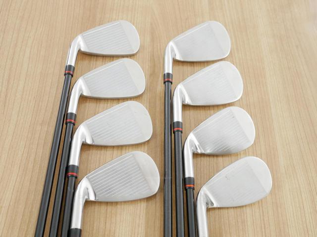 Iron set : Maruman : ชุดเหล็ก Maruman Red-V II (ใบใหญ่ ตีง่าย ไกล) มีเหล็ก 5-Pw,Aw,Sw (8 ชิ้น) ก้านกราไฟต์ Flex R