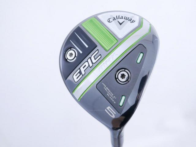 Fairway Wood : callaway : หัวไม้ 5 Callaway EPIC MAX (รุ่นปี 2021) Loft 18 ก้าน Mitsubishi Diamana 40 Flex R