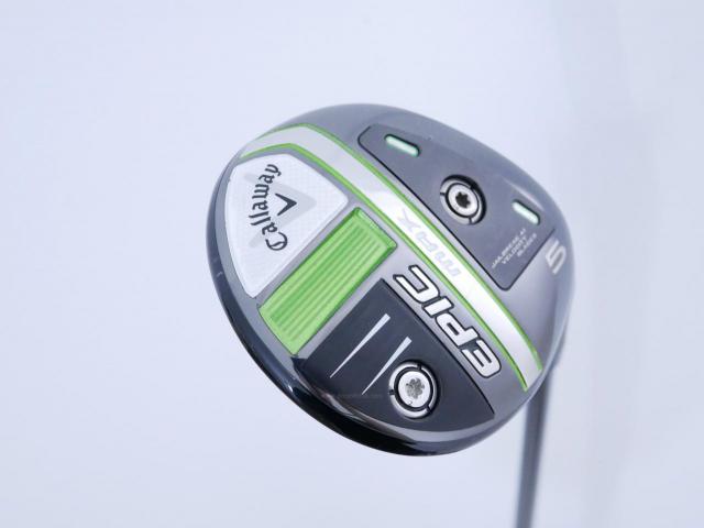Fairway Wood : callaway : หัวไม้ 5 Callaway EPIC MAX (รุ่นปี 2021) Loft 18 ก้าน Mitsubishi Diamana 40 Flex R