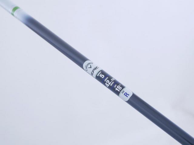 Fairway Wood : callaway : หัวไม้ 5 Callaway EPIC MAX (รุ่นปี 2021) Loft 18 ก้าน Mitsubishi Diamana 40 Flex R