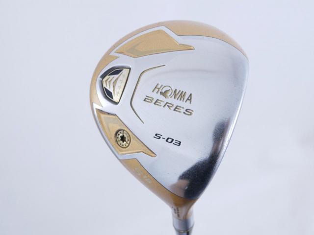 Fairway Wood : Honma : **ก้าน 4 ดาว** หัวไม้ 5 Honma Beres S-03 (ปี 2015) Loft 18 ก้าน ARMRQ 8 (49) Flex R (4 ดาว)