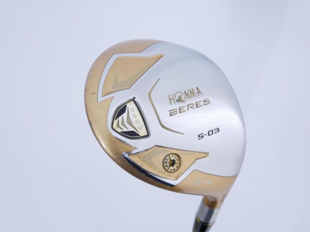 Fairway Wood : Honma : **ก้าน 4 ดาว** หัวไม้ 5 Honma Beres S-03 (ปี 2015) Loft 18 ก้าน ARMRQ 8 (49) Flex R (4 ดาว)