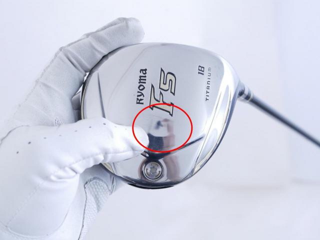 Fairway Wood : Other Brand : **มีบุบ มีตำหนิ** หัวไม้ 5 Ryoma F Titanium (รุ่นปี 2019 ไกลมากๆ) Loft 18 ก้าน Tour AD RF2 Flex R