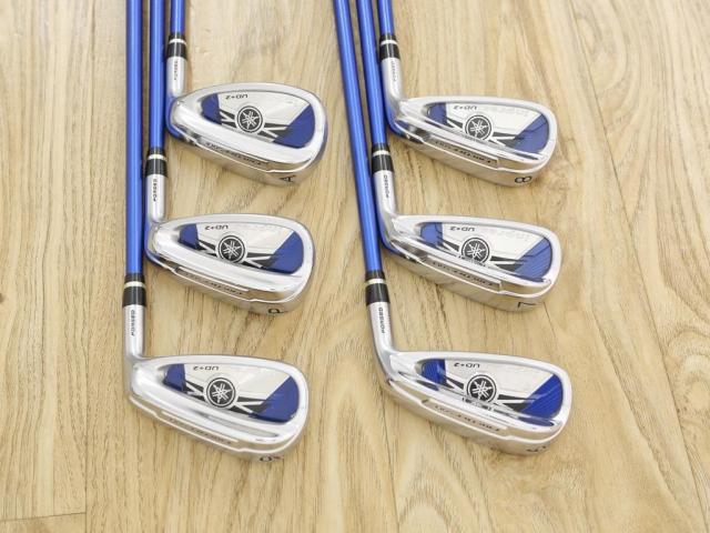 Iron set : Yamaha : ชุดเหล็ก Yamaha Inpres UD+2 (ปี 2018 ตีไกลที่สุด ไกลกว่าเหล็กทั่วไป 2 เบอร์) มีเหล็ก 6-Pw,Aw (6 ชิ้น) ก้านกราไฟต์ Flex R