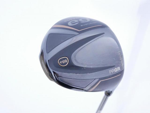 Driver : PRGR : ไดรเวอร์ PRGR Super EGG Evolution 500cc. (รุ่นล่าสุด ออกปี 2024 หน้าเด้งเกินกฏ ตีไกลมาก) Loft 10.5 Flex R2 (M-35)
