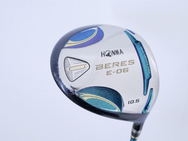 Driver : Honma : **ก้าน 3 ดาว** ไดรเวอร์ Honma Beres E-06 (รุ่นปี 2019) Loft 10.5 ก้าน ARMRQ X (43) Flex R (3 ดาว)