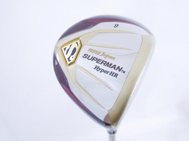 Driver : Superman : ไดรเวอร์ Superman HyperHR (ตีไกลมาก หน้าเด้งสุดๆ COR.885 กระดองเด้ง) Loft 9 Flex R1