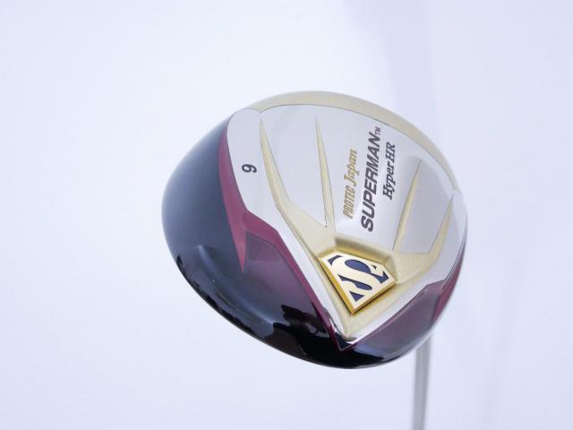 Driver : Superman : ไดรเวอร์ Superman HyperHR (ตีไกลมาก หน้าเด้งสุดๆ COR.885 กระดองเด้ง) Loft 9 Flex R1