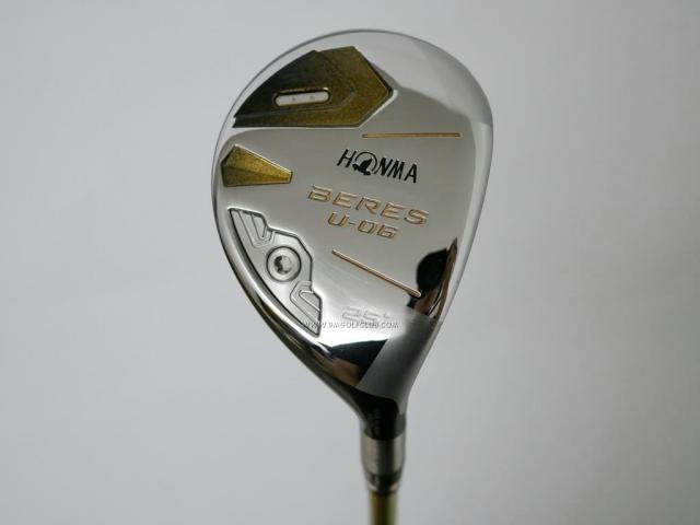 Fairway Wood : Honma : ไม้กระเทย Honma Beres U-06 (รุ่นล่าสุด ออกปี 2018) Loft 25 ก้าน ARMRQ X (47) Flex R (2 ดาว)