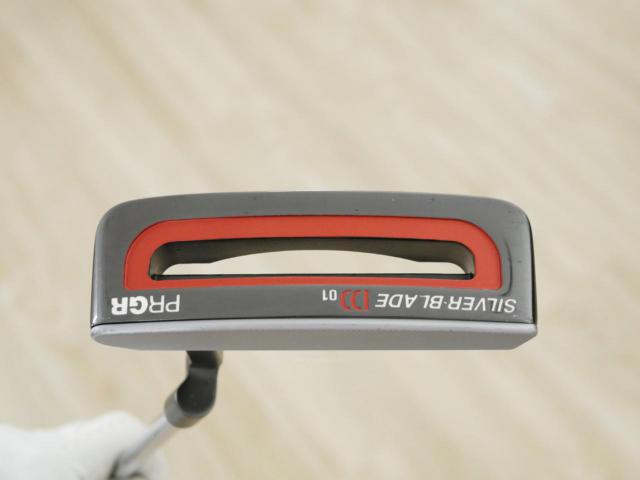 Putter : All : พัตเตอร์ PRGR Silver-Blade DD 01 (Mallet) ยาว 34 นิ้ว