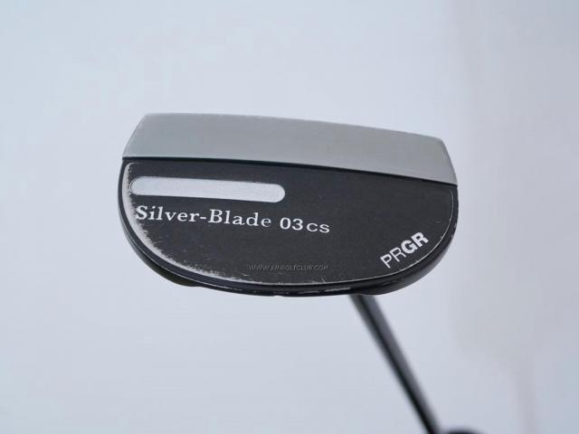 Putter : All : พัตเตอร์ PRGR Silver-Blade 03cs (Mallet) ยาว 34 นิ้ว
