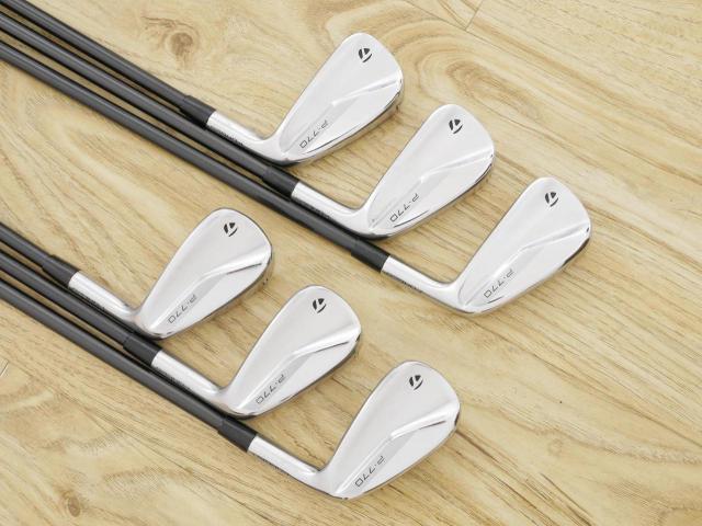 Iron set : Taylormade : ชุดเหล็ก Taylormade P770 Forged (ปี 2021 นุ่ม แน่น) มีเหล็ก 5-Pw (6 ชิ้น) ก้านกราไฟต์ UST Mamiya ATTAS FF 85 Flex S