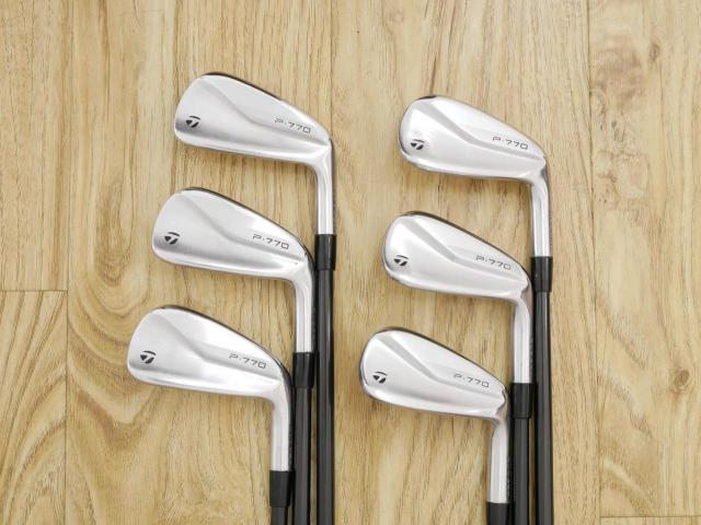 Iron set : Taylormade : ชุดเหล็ก Taylormade P770 Forged (ปี 2021 นุ่ม แน่น) มีเหล็ก 5-Pw (6 ชิ้น) ก้านกราไฟต์ UST Mamiya ATTAS FF 85 Flex S