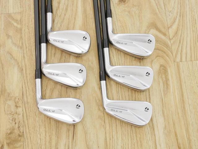 Iron set : Taylormade : ชุดเหล็ก Taylormade P770 Forged (ปี 2021 นุ่ม แน่น) มีเหล็ก 5-Pw (6 ชิ้น) ก้านกราไฟต์ UST Mamiya ATTAS FF 85 Flex S