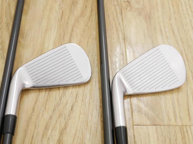 Iron set : Taylormade : ชุดเหล็ก Taylormade P770 Forged (ปี 2021 นุ่ม แน่น) มีเหล็ก 5-Pw (6 ชิ้น) ก้านกราไฟต์ UST Mamiya ATTAS FF 85 Flex S