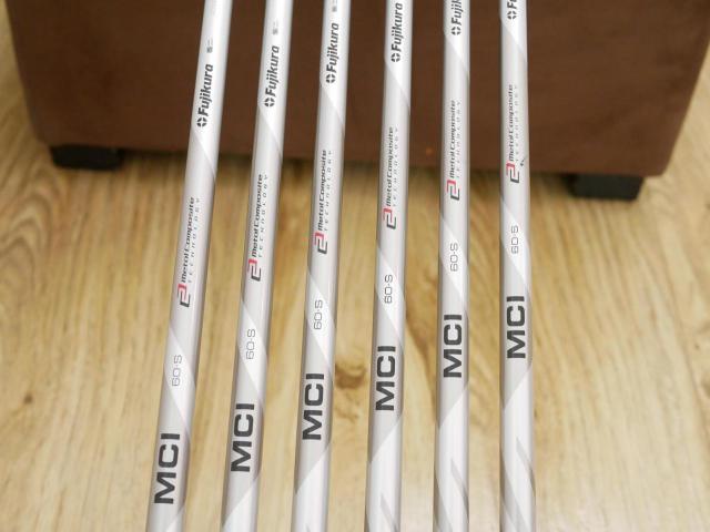 Iron set : PXG : ชุดเหล็ก PXG 0211 COR2 (รุ่นปี 2020) มีเหล็ก 5-Pw (6 ชิ้น) ก้านกราไฟต์ Fujikura MCI 60 Flex S