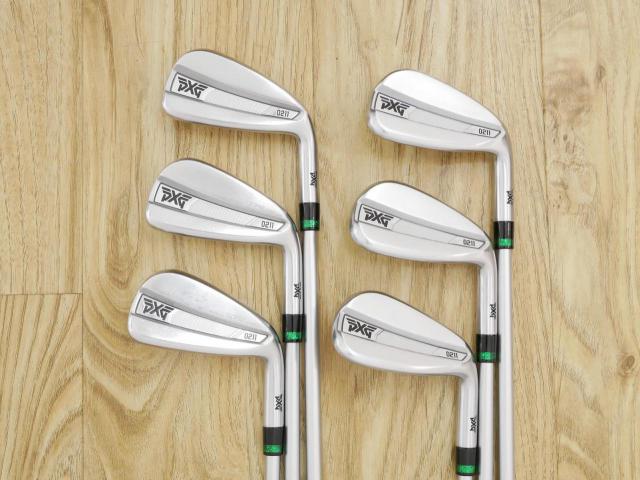 Iron set : PXG : ชุดเหล็ก PXG 0211 COR2 (รุ่นปี 2020) มีเหล็ก 5-Pw (6 ชิ้น) ก้านกราไฟต์ Fujikura MCI 60 Flex S